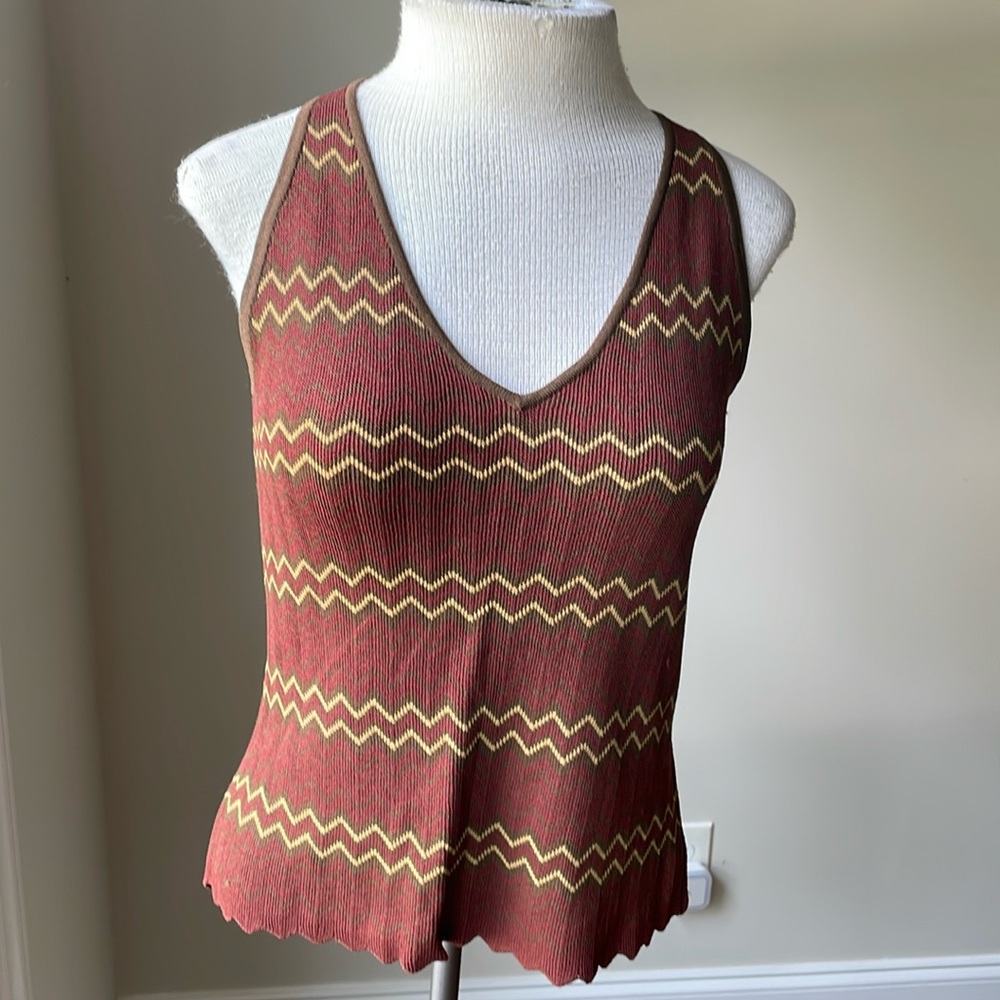Beautiful pattern 65% Rayon and 35% Nylon summer top